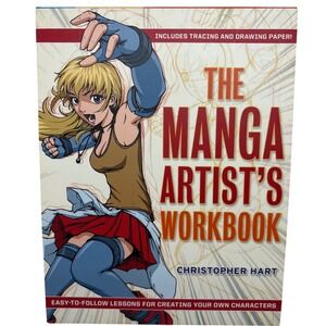 The‎ Manga Artist's Workbook Christopher Hart Spiral Drawing Guide 2009 Drawing